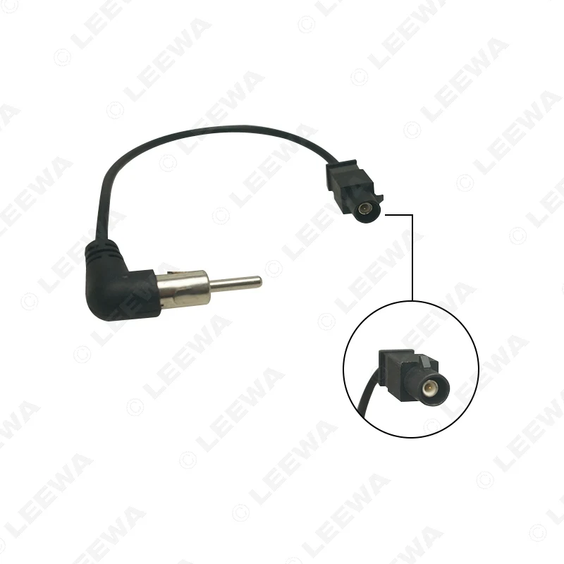 Автомобильный радиоприемник LEEWA для установки аудио FM/AM антенный адаптер