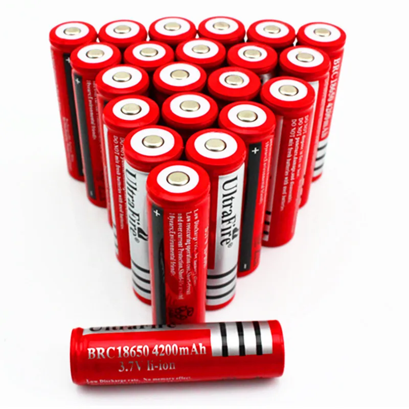 

Factory direct sales 18650 lithium battery rechargeable 18650 wholesale 4200mAh rechargeable lithium battery