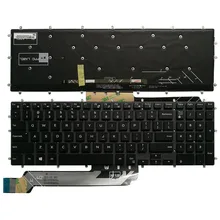 US New Keyboard for Dell Inspiron 15 5565 5567 Gaming 7566 7567 17 5765 5767 laptop keyboard black