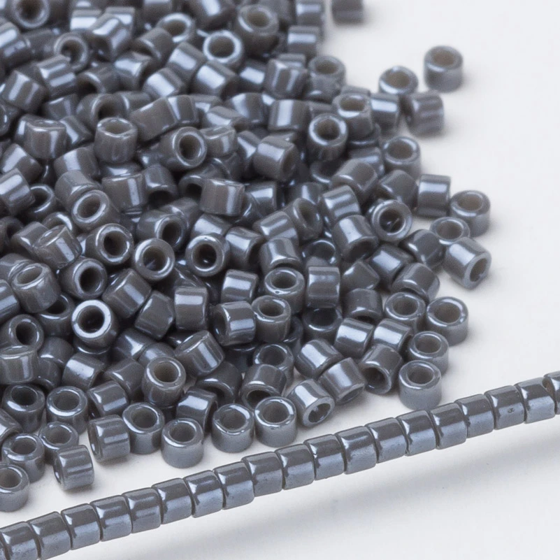 miyuki-DB268 Тайдиан Miyuki Delica Seed Bead 11/0 для Broderie De Perles Francaises непрозрачный белый DB200 1,6x1,3 мм около 1000 штук - Цвет: miyuki-DB268