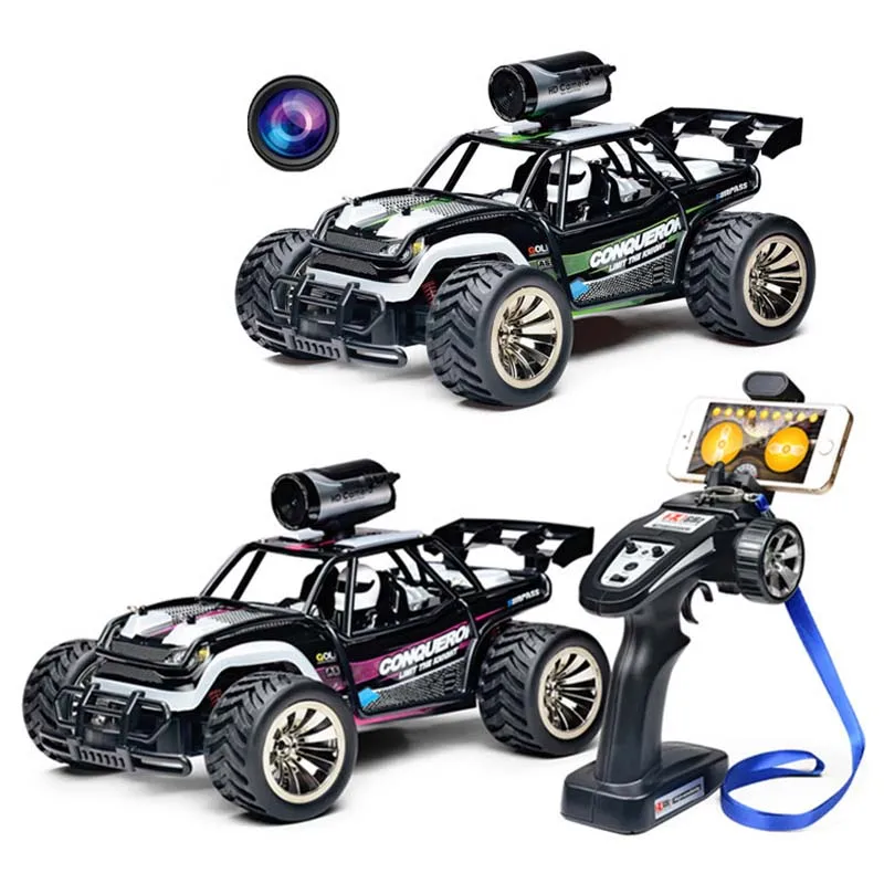 Новинка 2019 компактный гоночный видеоавтомобиль с Wi Fi FPV 1:16 высокоскоростной