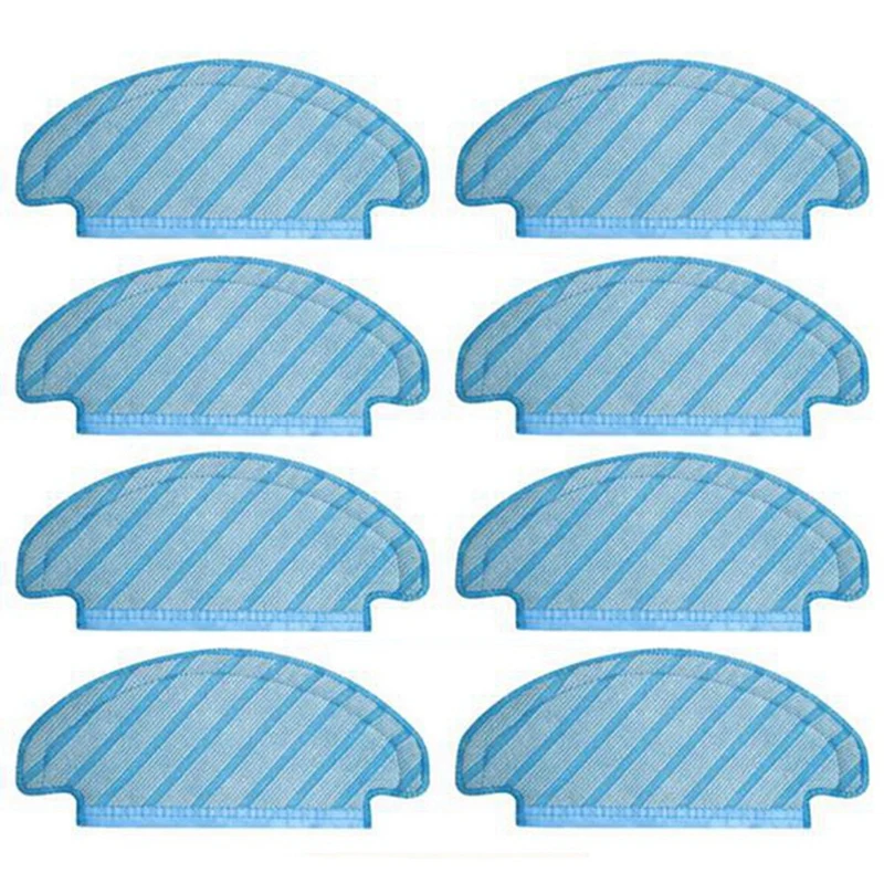 

8 PCS Vacuum Cleaner Mop Cleaning Cloths & 1 Pcs Mop Plate Holder Bracket Replacement Vacuum Cleaner Accessories