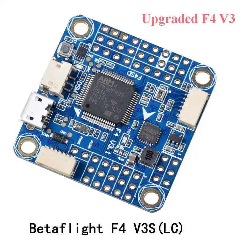 Контроллер полета Airbot F4 V3 V3S LC Betaflight w/ 5V 3A BEC и MicroSD черный ящик для RC FPV гоночного