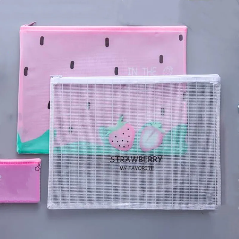 1 шт. Водонепроницаемая папка для файлов из пластиковой бумаги книжка карандаш