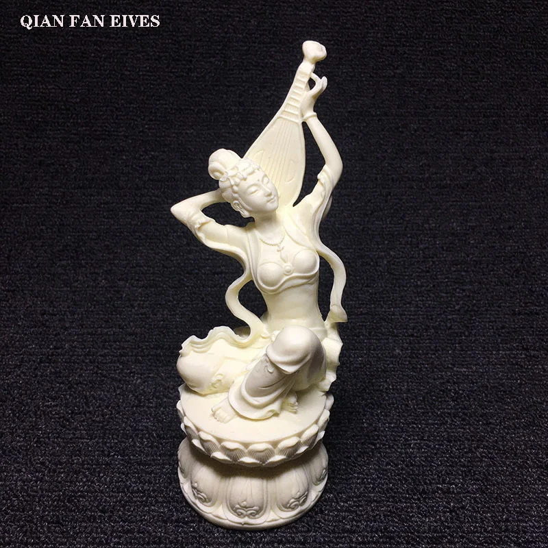 Статуэтка для девочки Lotus Пипа декоративная Современная Белая поделка 17 см