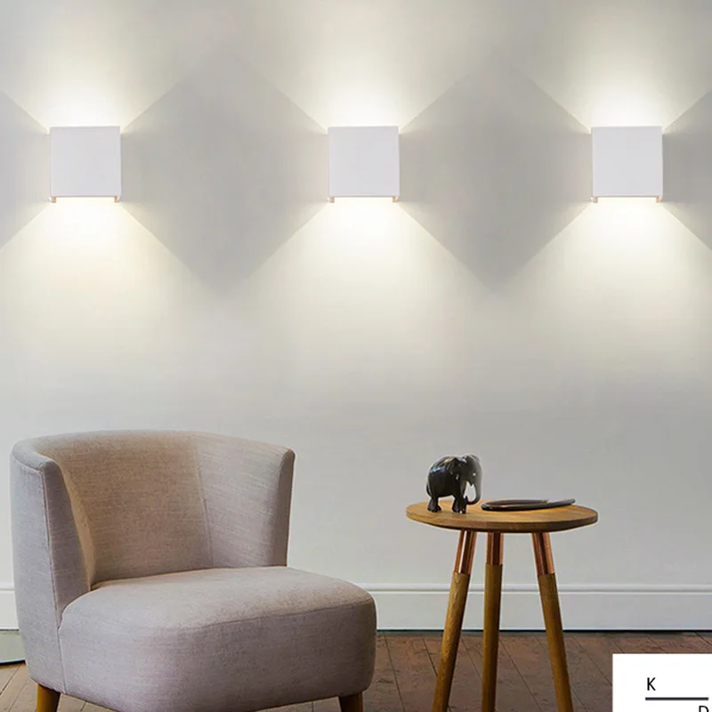 Настенный светодиодный светильник водонепроницаемый настенный с абажуром