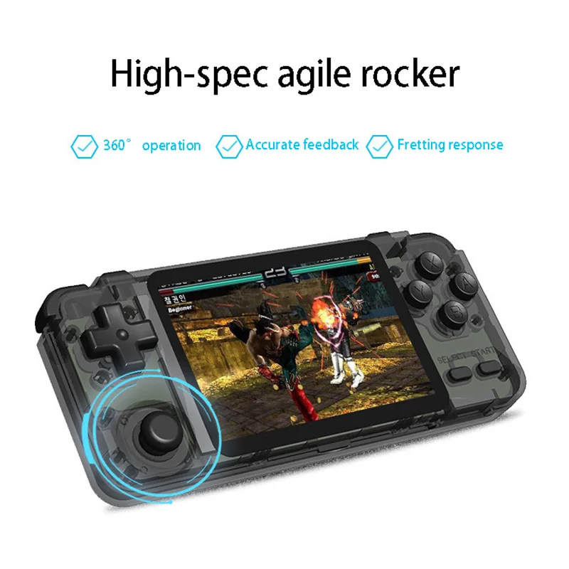 Rk2020 3 5 дюймовая Ретро консоль IPS Sn портативная игровая PS1 N64 видеокамера |