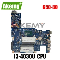 for lenovo ideaapad g50 80 i3 4030u nm a362 sr1en ddr3l laptop motherboard mainboard