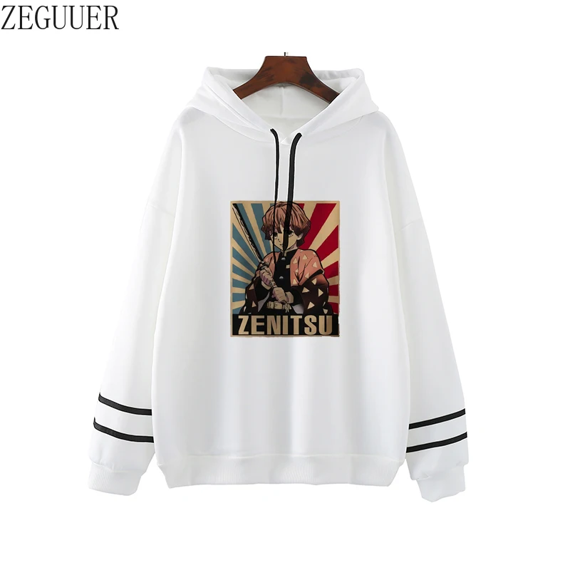 

Kimetsu No Yaiba Demon Slayer Hoodies For Man/woman Adult Pullovers Sweatshirt Plus Size Long Sleeve Hip Hop O-neck Streetwear