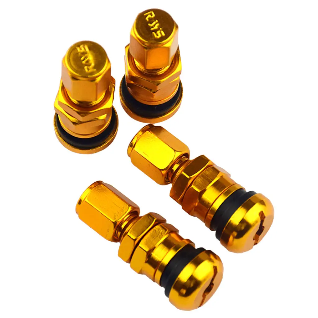 4 шт. алюминиевый бескамерный стержень клапана автомобильной шины | Автомобили и