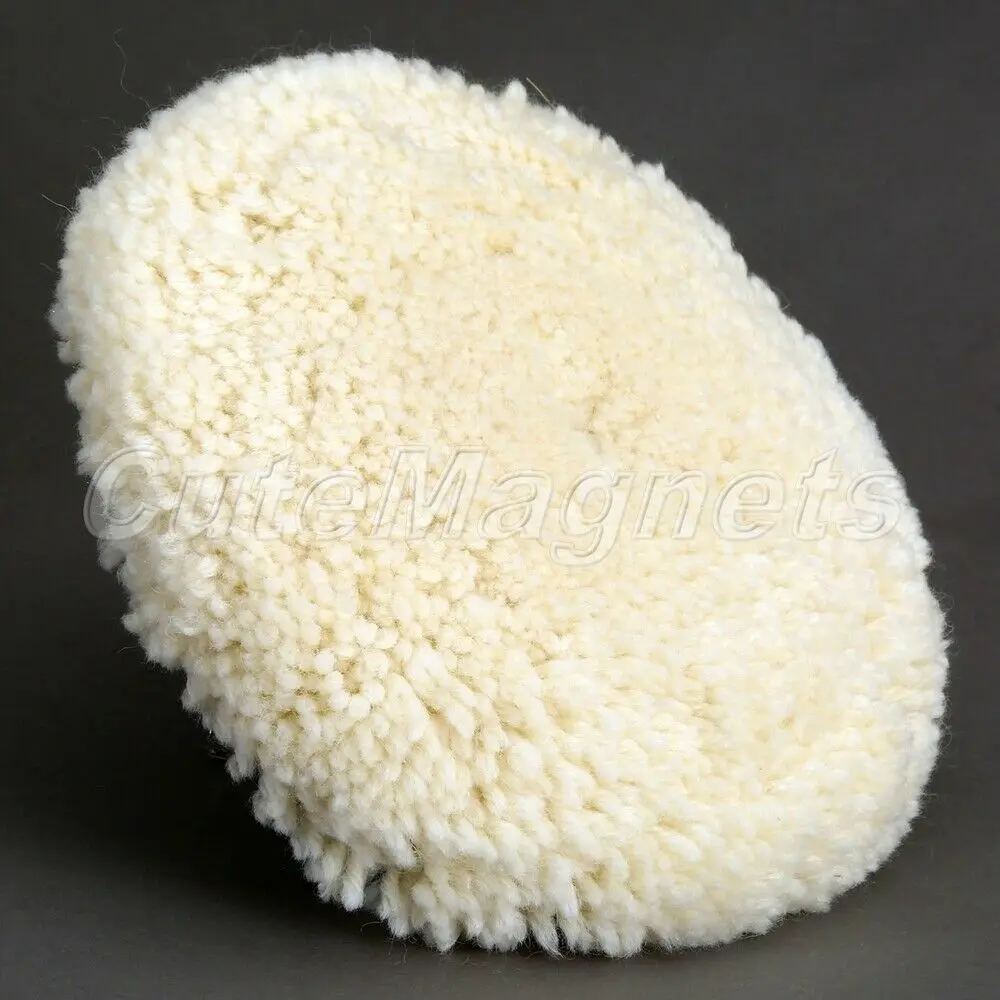 

7" 180mm Wool Polishing Buffing Bonnet Buffer Pad for Car Polisher Cleaning Set