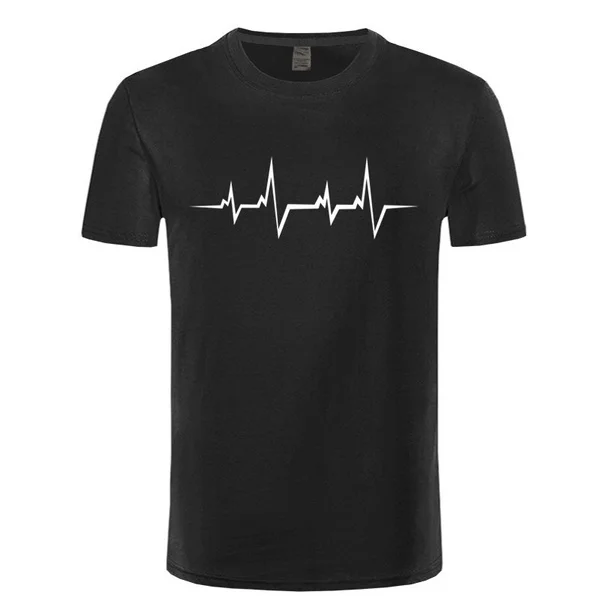 

Short Sleeve T shirt T shirt Printed T-shirt Tees Tops Spanish Republic Heartbeat T-Shirt