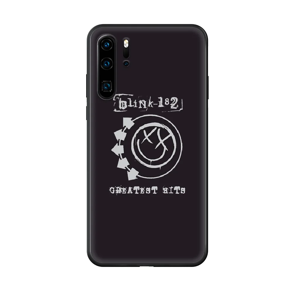

por punk rock band blink Phone Case cover For huawei p 8 9 10 20 30 40 P pro Smart 2019 Z lite mini black cell cover 3D hoesjes