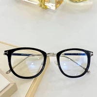 eyeglow high quality round eyeglasses frame men and women 2021 glasses eyewear prescription customized frames tf5612 oculos