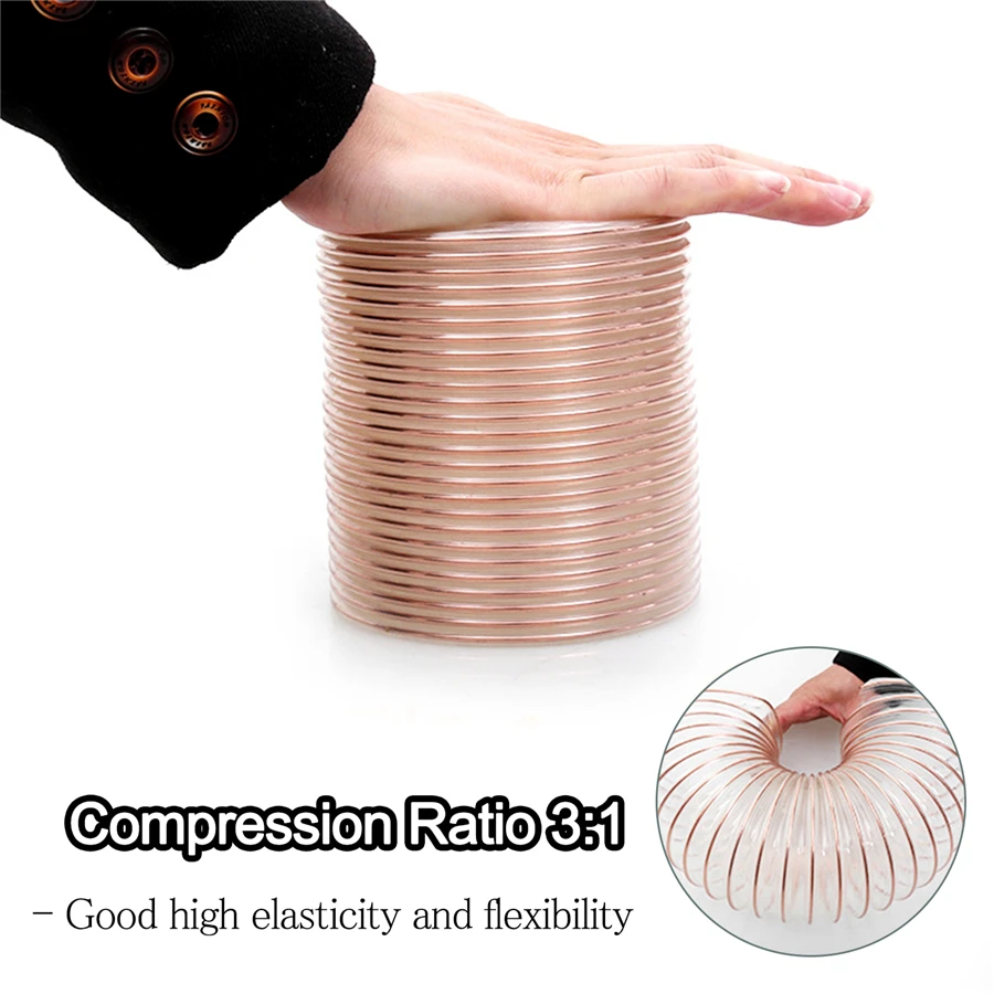 Шланг для воздуховода 2 м 100 мм полиуретановая трубка со стальным проводом