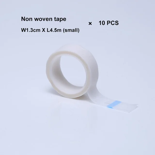 Non woven Small 1PCS 5/10 шт. Профессиональный коврик для наращивания ресниц под патч, инструмент для макияжа, отдельные накладные ресницы Нетканая Изолированная оберточная лента для инструментов - Цвет: Non woven Small 1PCS