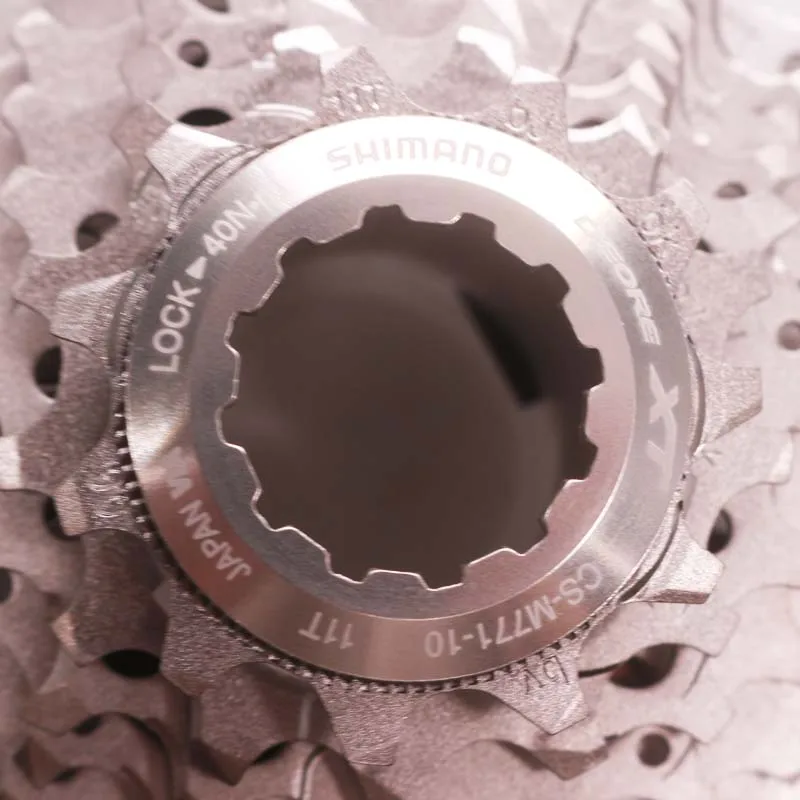 Звездочки для горного велосипеда Shimano Deore XT CS-M771 MTB кассета 10 скоростей маховик