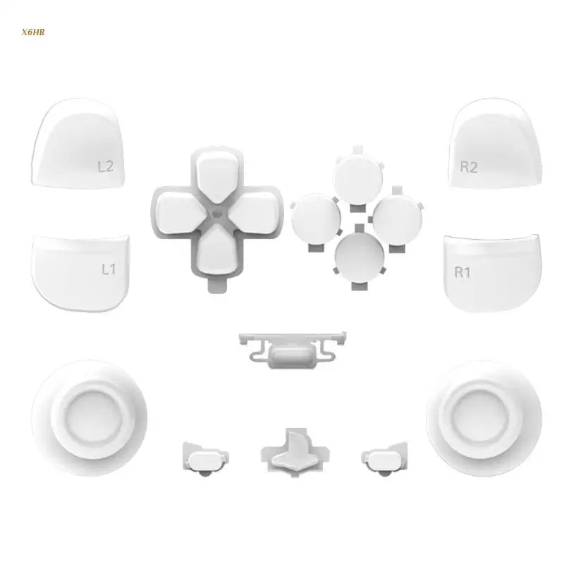 Для PS5 геймпад ручка контроллер Кнопка джойстики крышка ключа комплект для