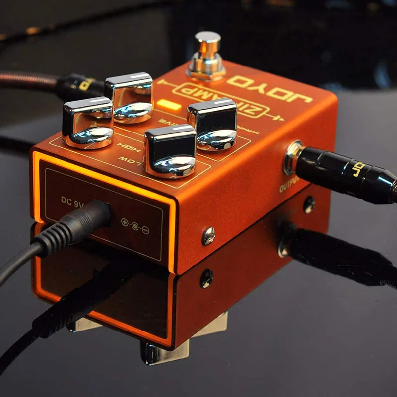 

JOYO R-04 ZIP AMP Pedal Effect, Strong Compression Overdrive Effect Pedal, True Bypass