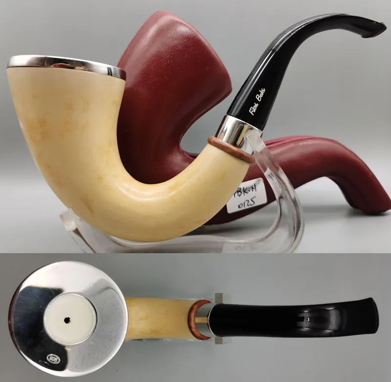 128 тончайшие блочные трубки для индейки от master Fikri Baki трубка курения Calabash