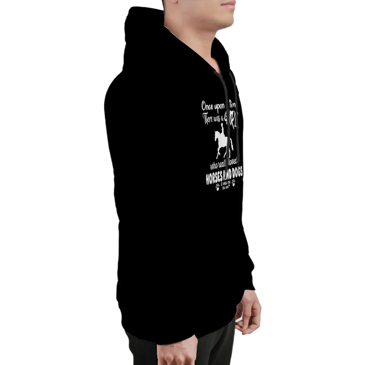 

Men's Hoodie There Was A Girl Who Really Loved Horses And coolCustom Games Funny Groot Hoody Men Clothing 37379