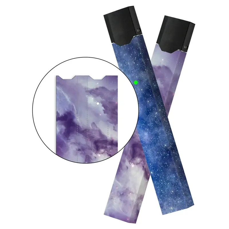 

E-cigarette Juul Half Pack Body Sticker - Juul 0180 / 0182 / 0183 / 0185 / 0186 Protective Cover 5 Styles1 Set