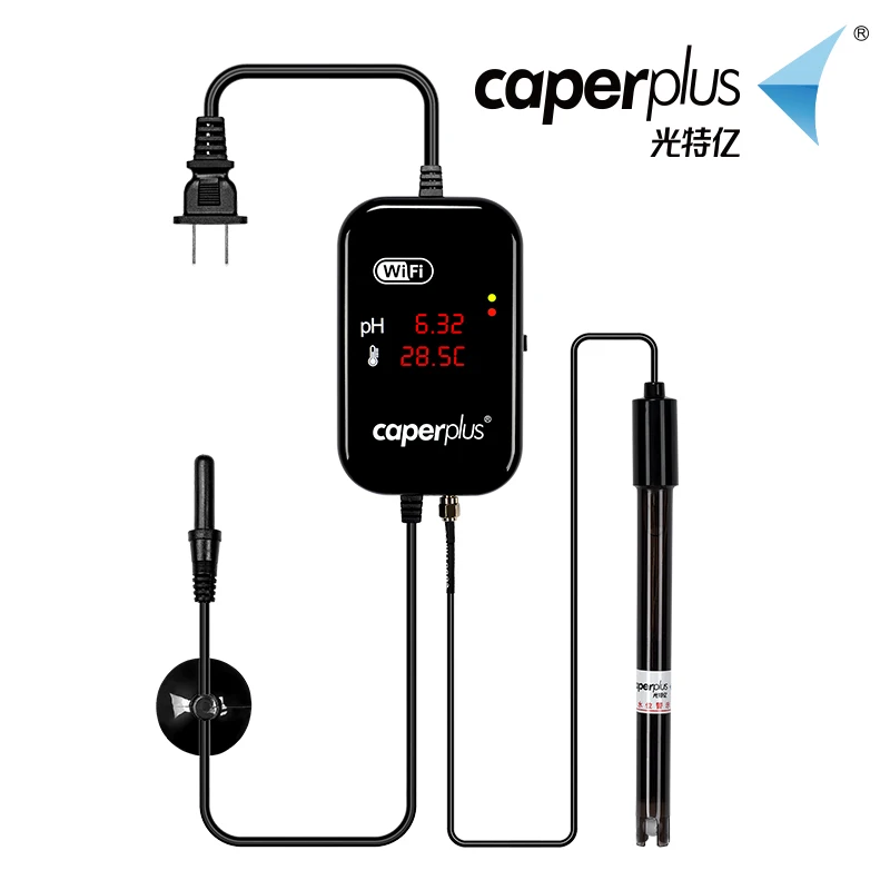 Caperplus аквариум Q1 Q2 PH температура TDS 3 в 1 детектор интеллектуального монитора WIFI