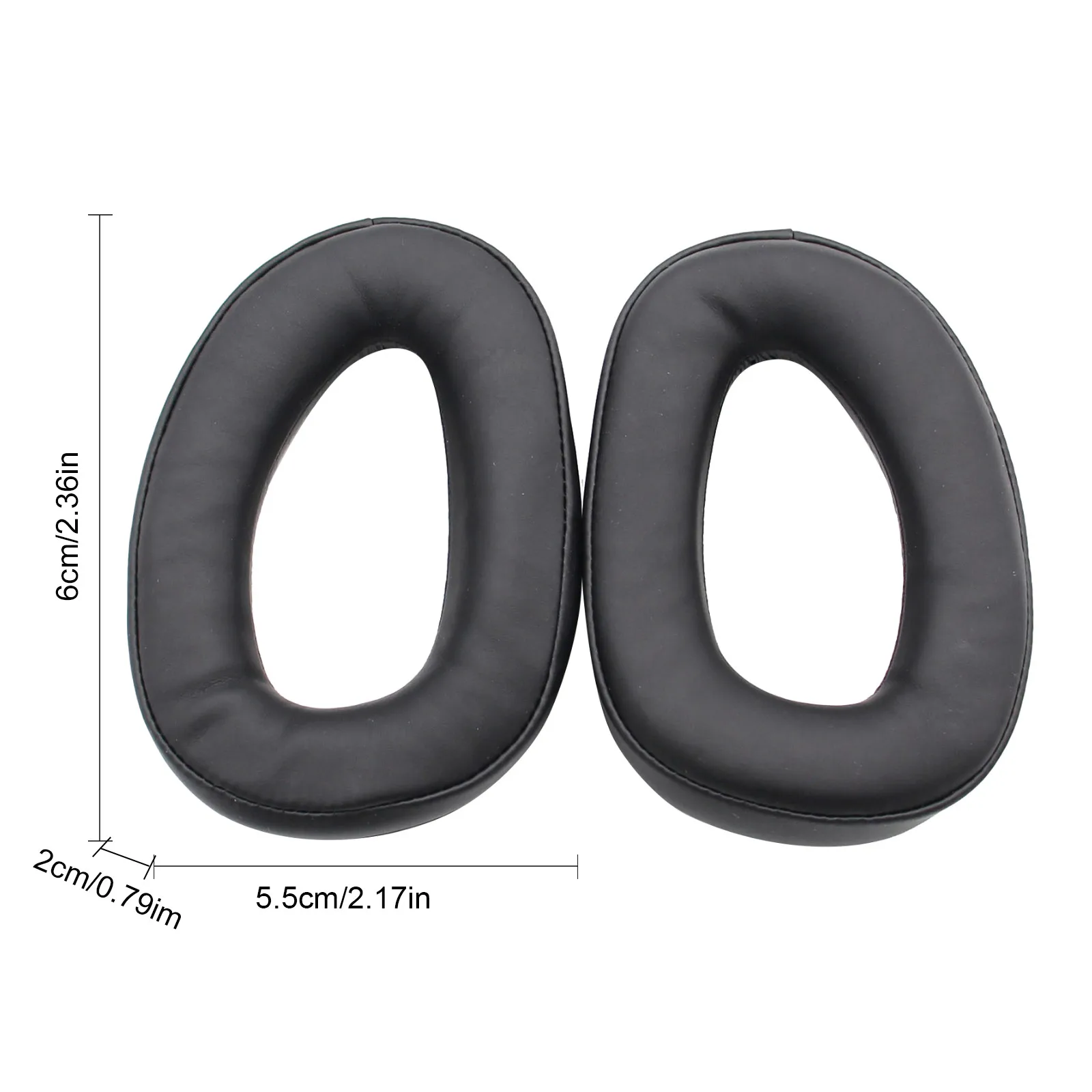

Equipped With Earmuff Leather With L And R Earphone Sleeve Headphone Cover