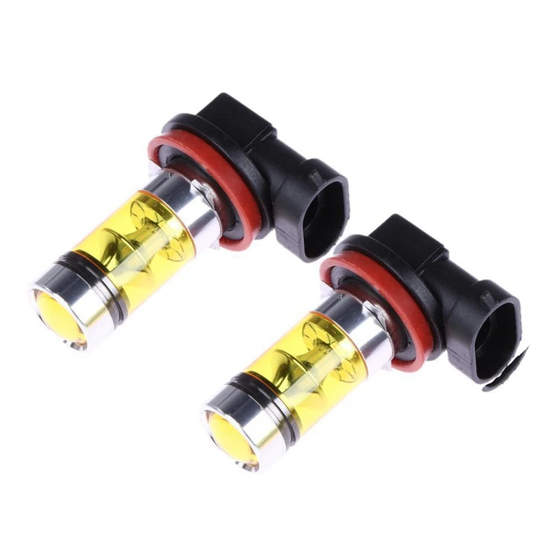 3 шт. светодиодные лампы 2 противотуманные фары 2828 20 светодиодов 1 W16W 24 Smd 3030 -
