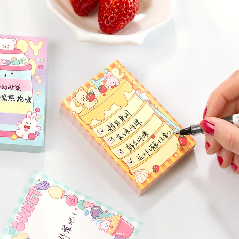 Cheeseberry милая серия Memos Pad заметки для сообщений декоративный блокнот бумага
