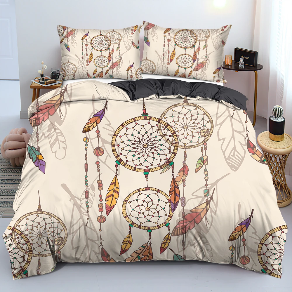 Комплект постельного белья в богемном стиле с пододеяльником и наволочкой 2/3 шт. |