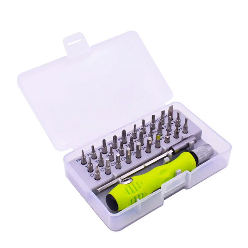

32-in-1 Multi-function Precision Screwdriver Set Mobile Phone Digital Camera Plug Open Teardown Repair Tool Screwdriver Bit
