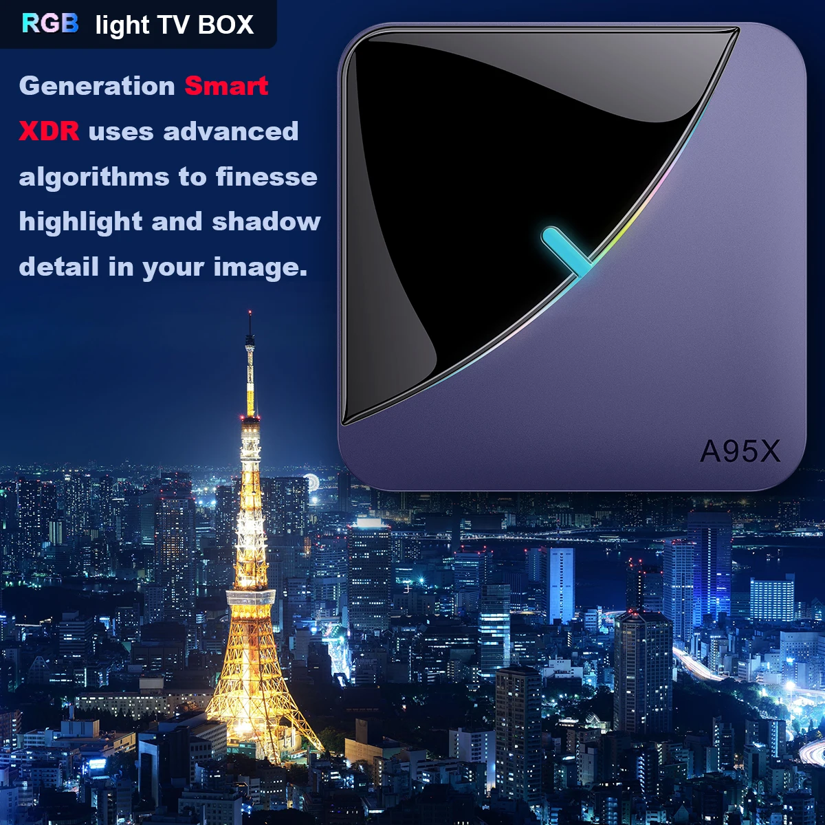 ТВ-приставка RGB A95X F3 Air II Android 11 Amlogic S905W2 2 ГБ 16 4 32 64 Гб BT5.0 4G 5G Wifi 4K HDR медиаплеер |