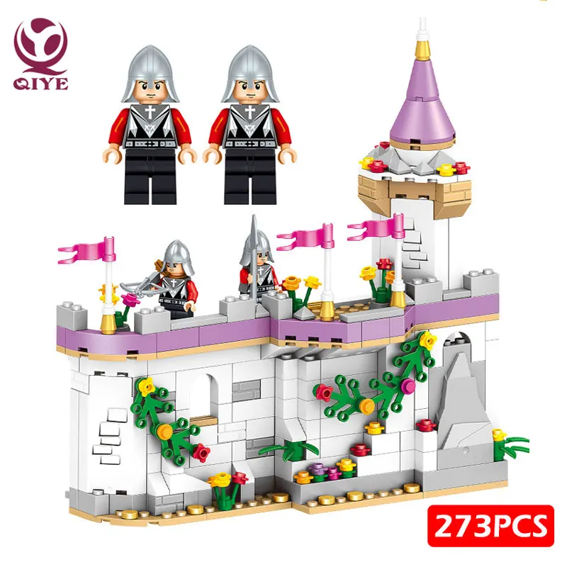 

Princess Windsor Castle Friends Carriage Building Blocks Palymobil Ideas MOC Dolls House Bricks Educational Xmas Toys For Girls