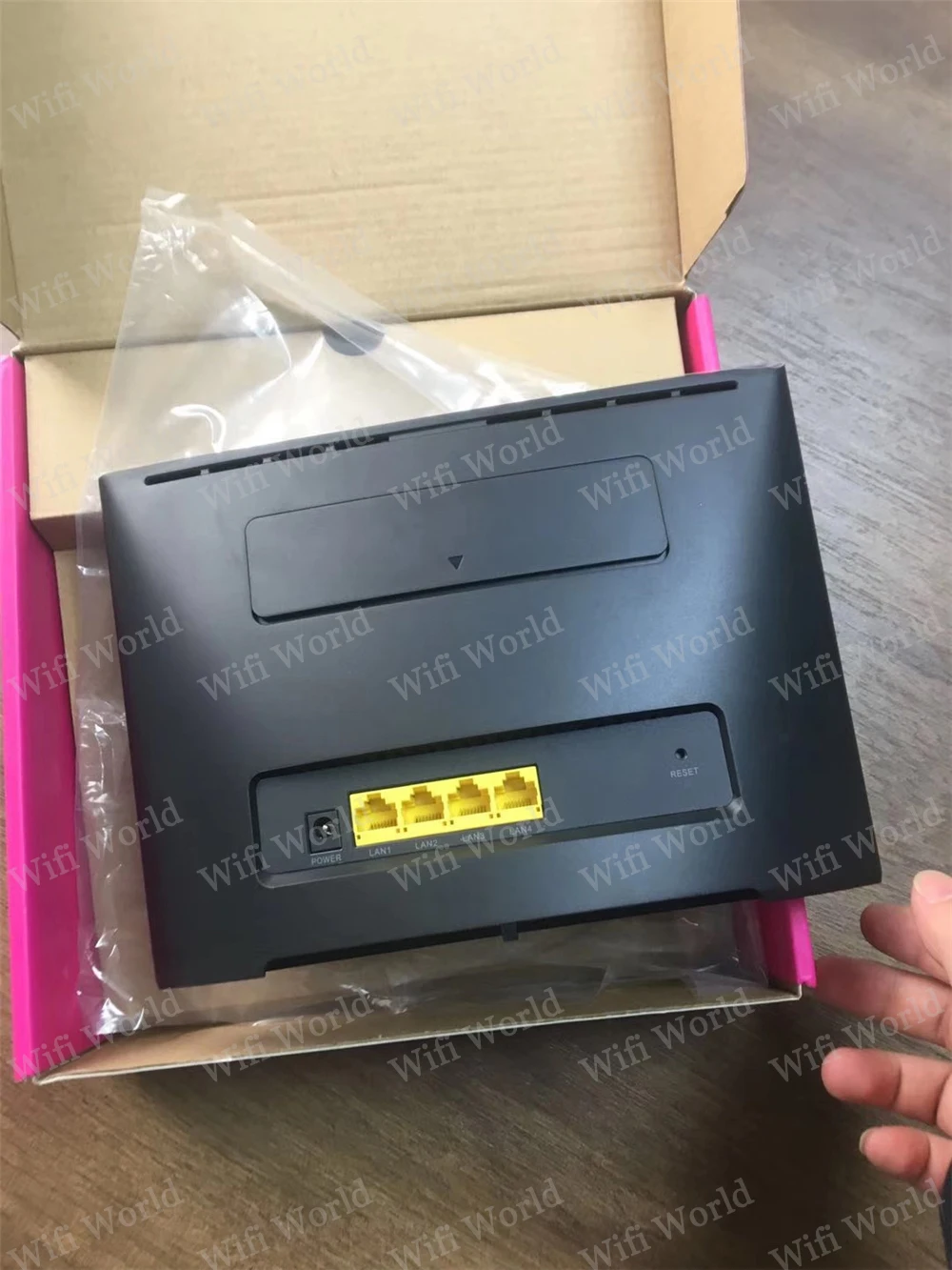 Разблокированный huawei B525s-23a T Логотип 4G LTE Cat6 300M Беспроводной маршрутизатор 4 x RJ45 Gigabit Ethernet порты+ 2 шт 4g антенна