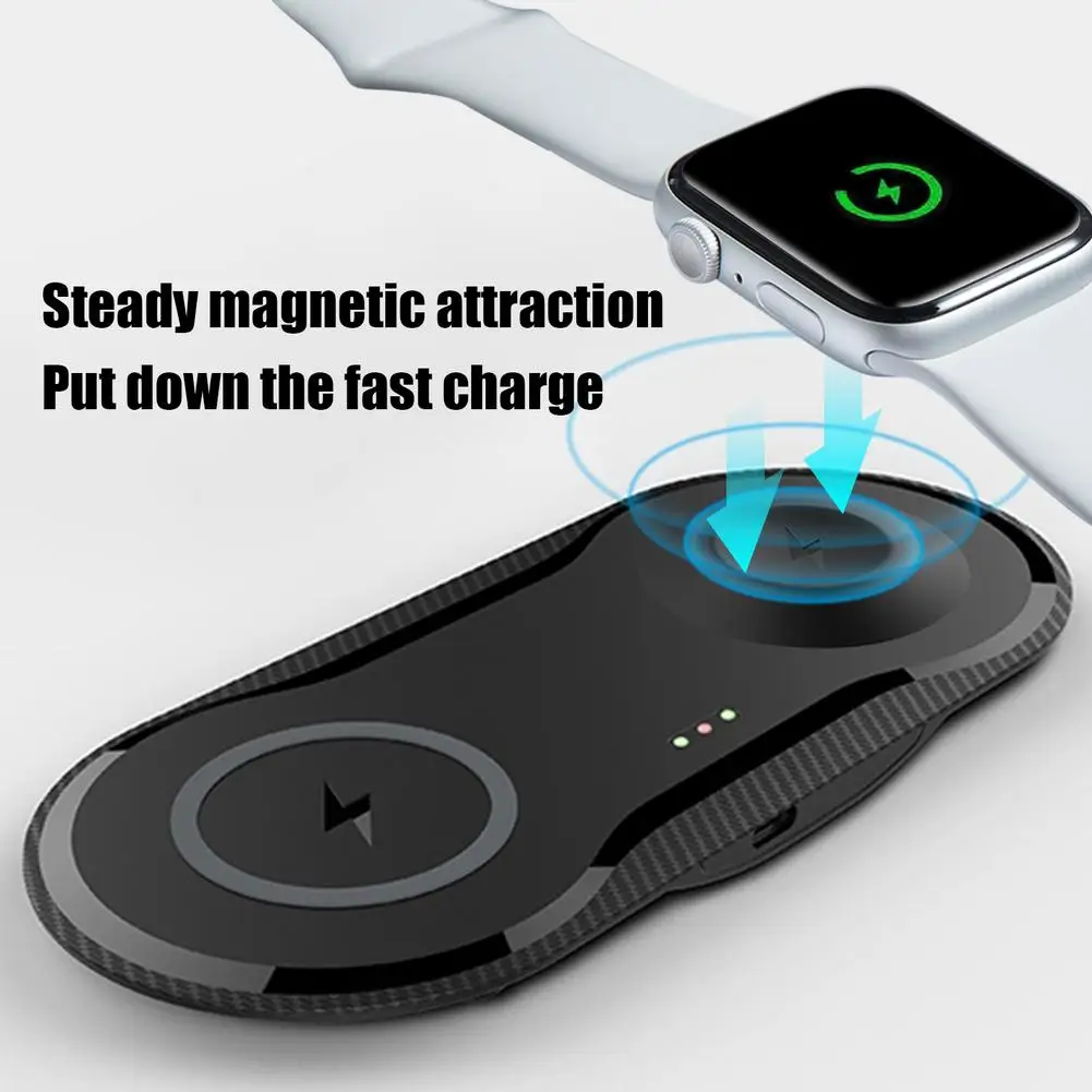 

Беспроводная Двойная док-станция для быстрой зарядки IPhone Watch