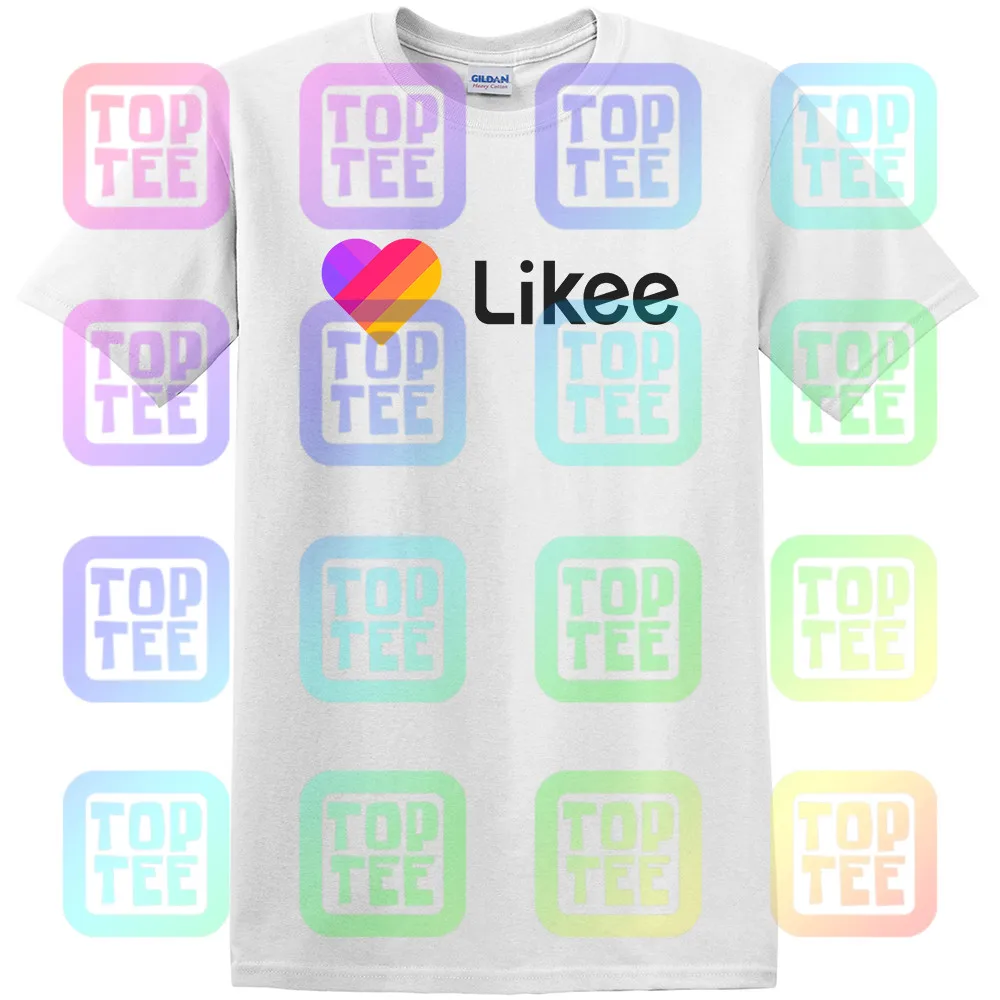 Likee футболка для приложения likee hear футболка забавная футболка с капюшоном