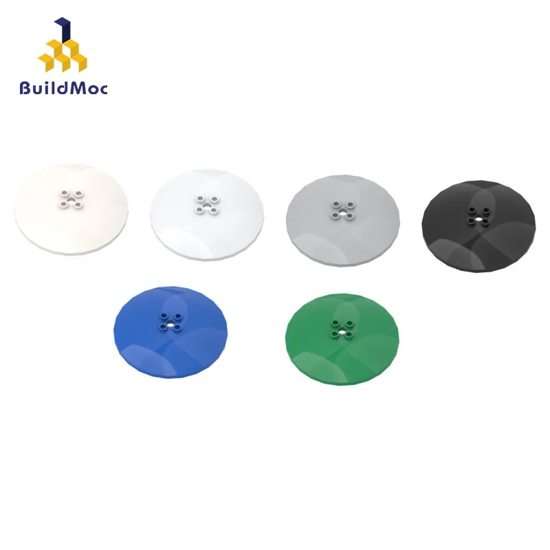 

BuildMOC Compatible Assembles Particles 18859 64mm disc Building Blocks Parts DIY Bricks Bulk Model Educational Kids Toys