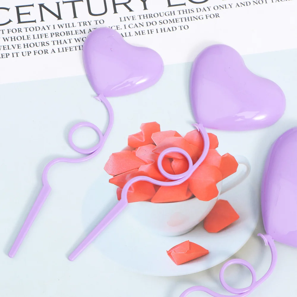 40 шт. в форме сердца воздушные шары торты милые украшения для торта на день