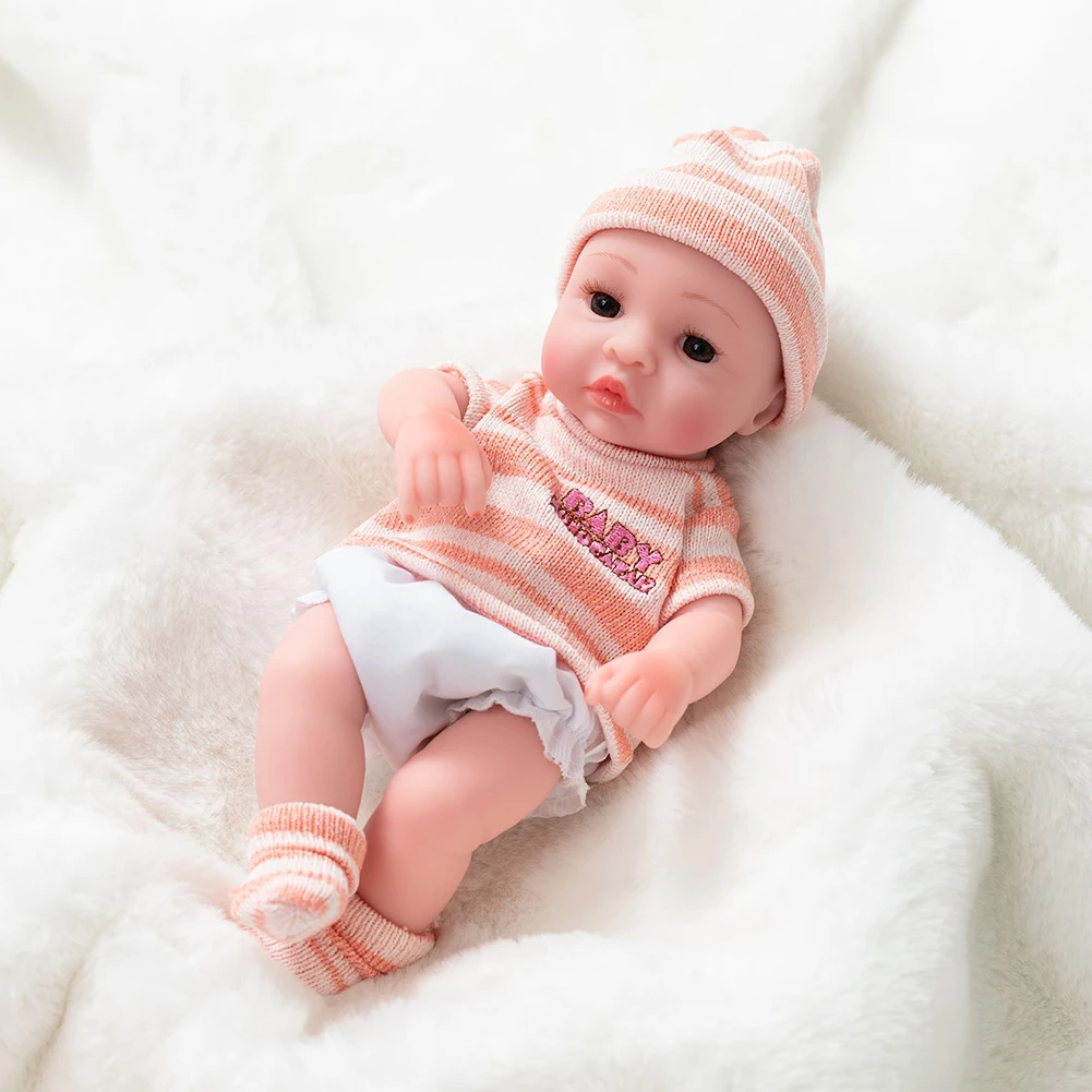 

Lifelike Reborn Baby Toy Lovely Dress-Up Lifelike Comfortable Simulation Playing House Game Toys for Kids Gift