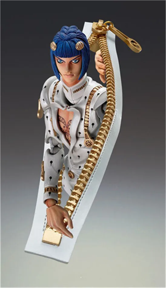 

5PCS anime jojo bizarre adventure figure Kujo Jotaro figurine Higashikata Josuke Kakyoin Noriaki Action Figure model toy 10-11CM