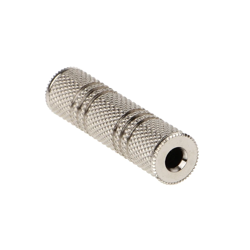 

3.5mm Female To Female 1/8" Jack Aux Audio Stereo Extender Metal Converter Adapter K3NB