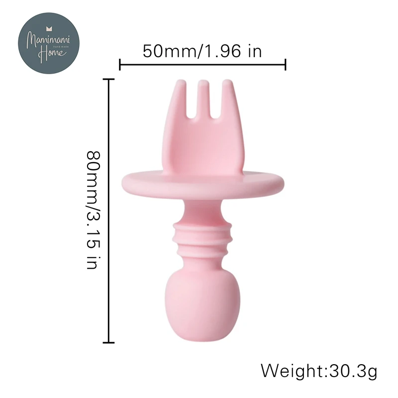 1/2 шт. в наборе силиконовая ложка Еда Класс Силиконовый грызунок для кормления