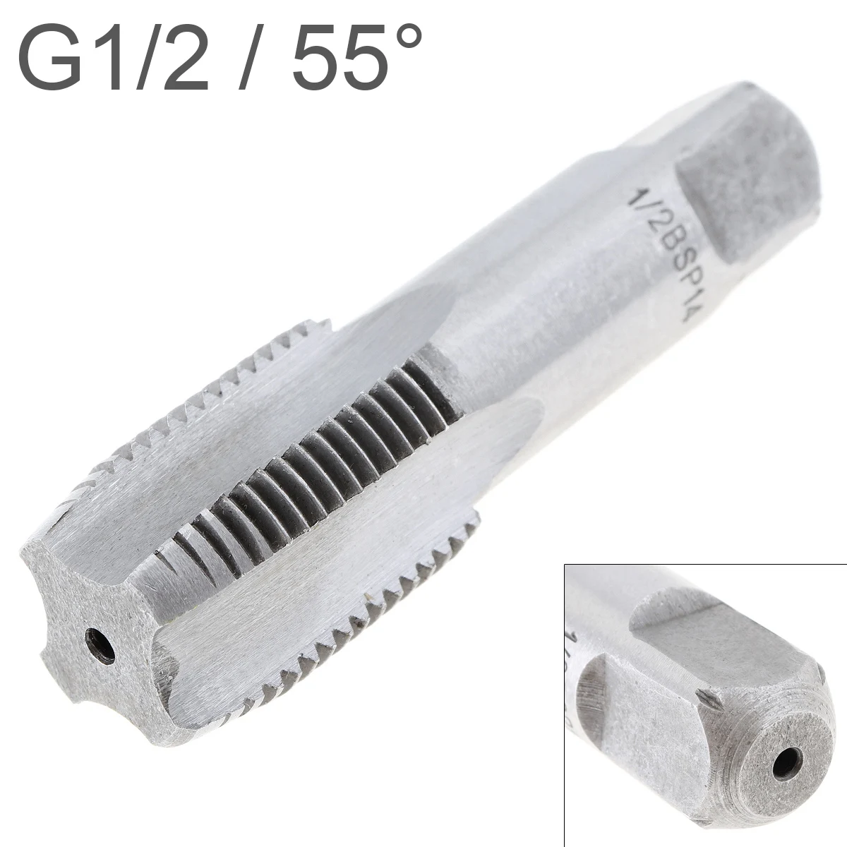 

G1/2 55 Degrees High Speed Steel G Thread Tap Attack Pipe Plate Hand Tapping Material Cylindrical Tube Thread Repair Machine Tap