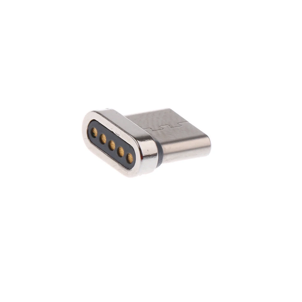 3 шт. алюминиевый сплав USB Type C Мужской Шнур магнитный наконечник зарядное