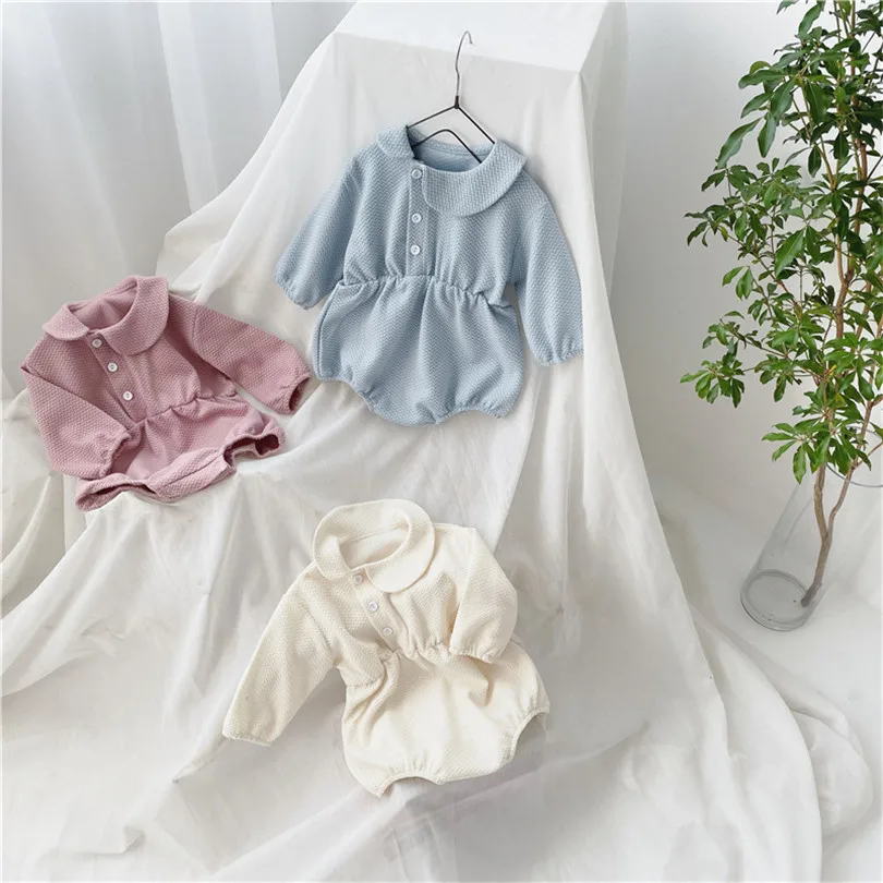 

Baby Girl Boy Romper Jumpsuit Baby Romper Girl Newborn Baby Clothes Spring Long Sleeve Baby Jumpsuit Toddler Baby Playsuit
