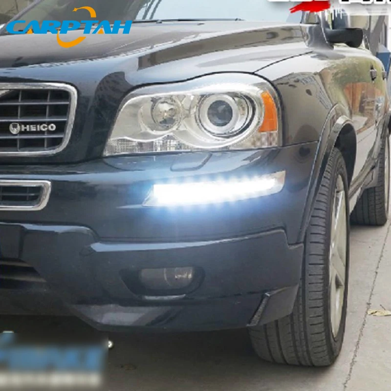 

LED Daytime Running Light For Volvo XC90 2007 - 2011 2012 2013 Waterproof 12V Fog Lamp Decoration Bumper Driving Light LED DRL