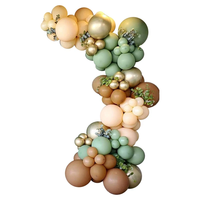 

Воздушный шар зеленый оливковый, воздушный шар джунглей, Зеленый воздушный шар на день рождения, золотой воздушный шар для декора джунглей ...