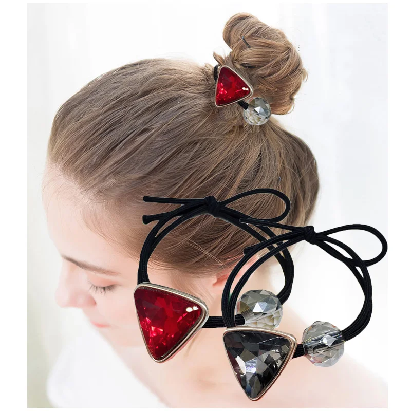 2020 в Корейском стиле rubberband сладкое сердце резинки для волос резинка Галстуки