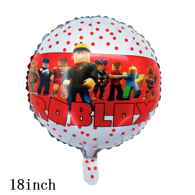 Шары Robloxs из латексной фольги в виде пикселей украшение для детской вечевечерние
